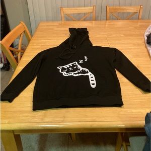 Women's Size M Kitty Cat Hoodie - BUNDLE PRICING ALWAYS AVAILABLE!